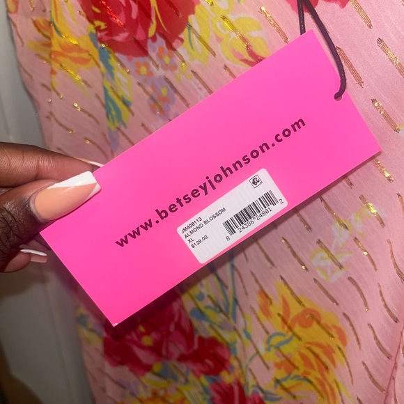 Betsy Johnson Addison floral slipdress - Picture 6 of 6